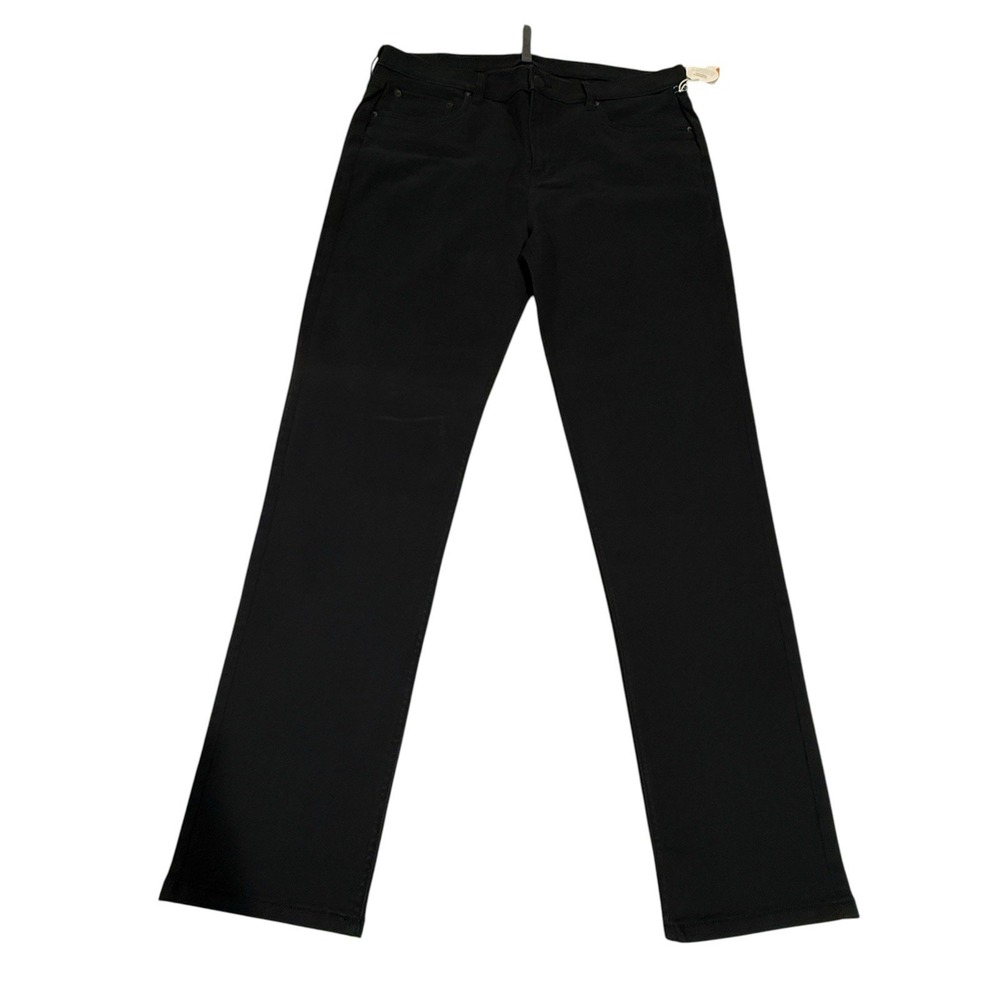 Vuori Benton Stretch Twill Black V468 5 Pocket Pants Jeans Men’s 38 Casual NWT